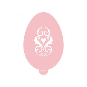 Heaven Easter Egg Stencil