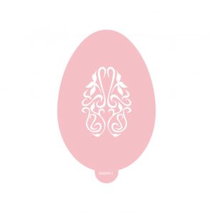 Lily Easter Egg Stencil