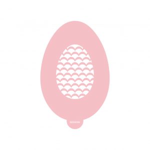 Ova Easter Egg Stencil
