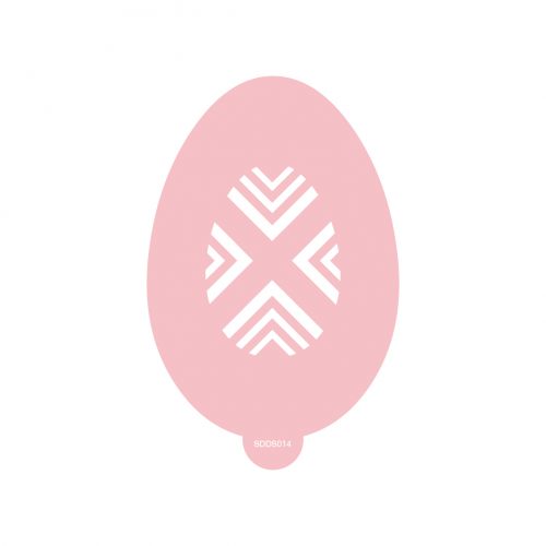 Riser Easter Egg Stencil