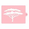 African Canopy Tree Stencil