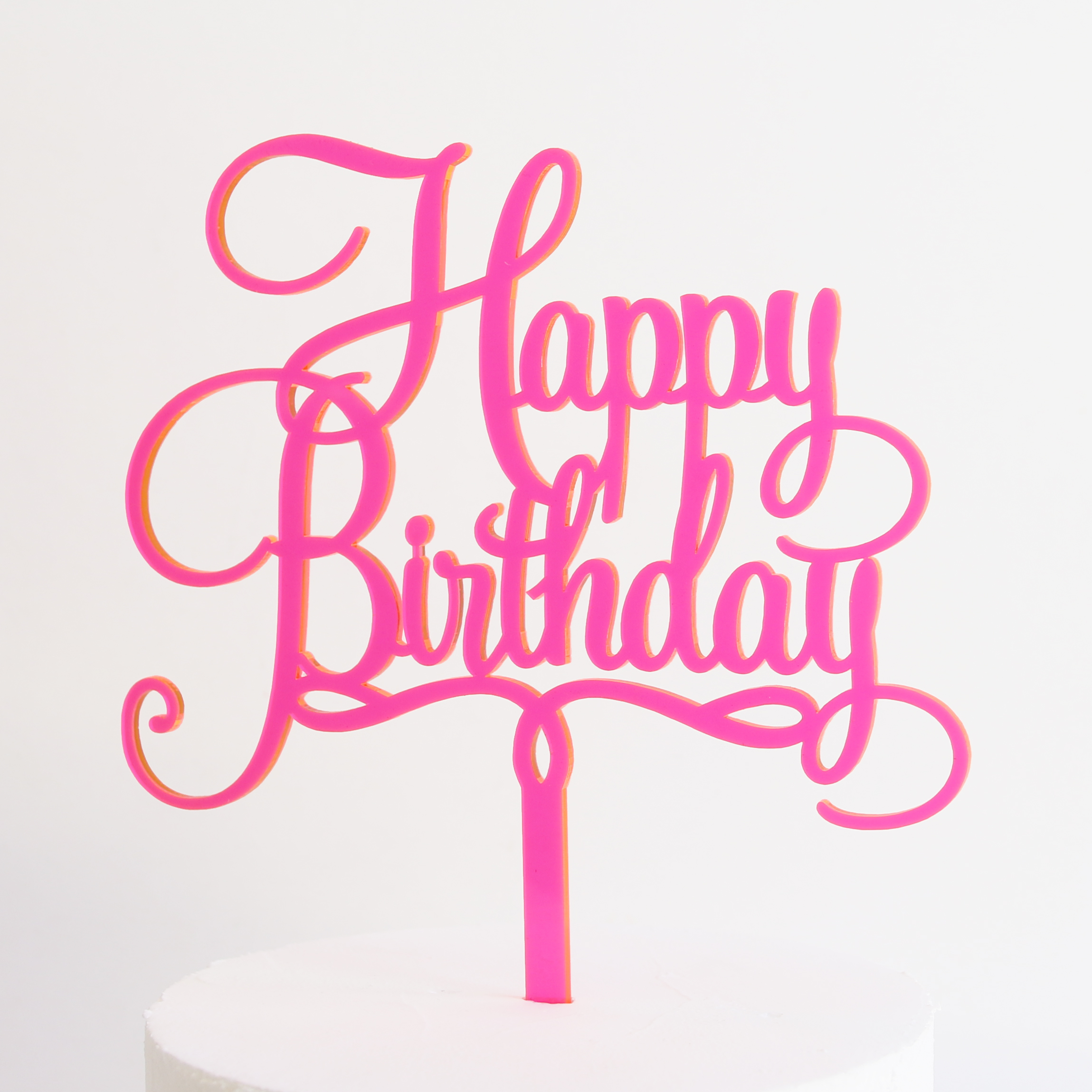 Happy Birthday Cake Topper Printable - Printable World Holiday