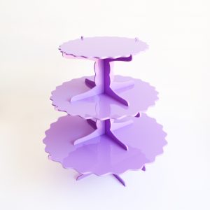 3 Tier Frilly Towers Cupcake Stand