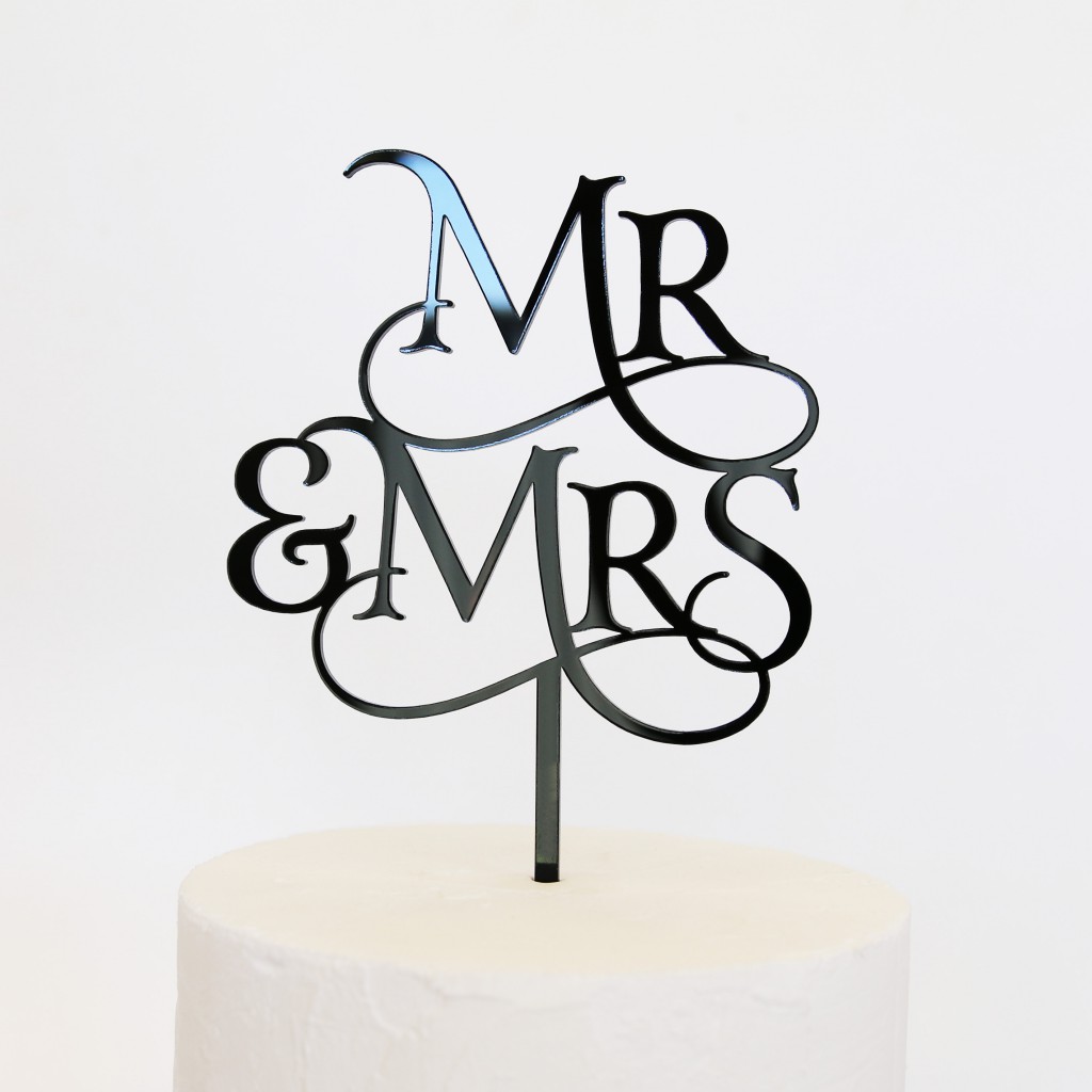 Sweet Mr And Mrs Cake Topper Sandra Dillon Design