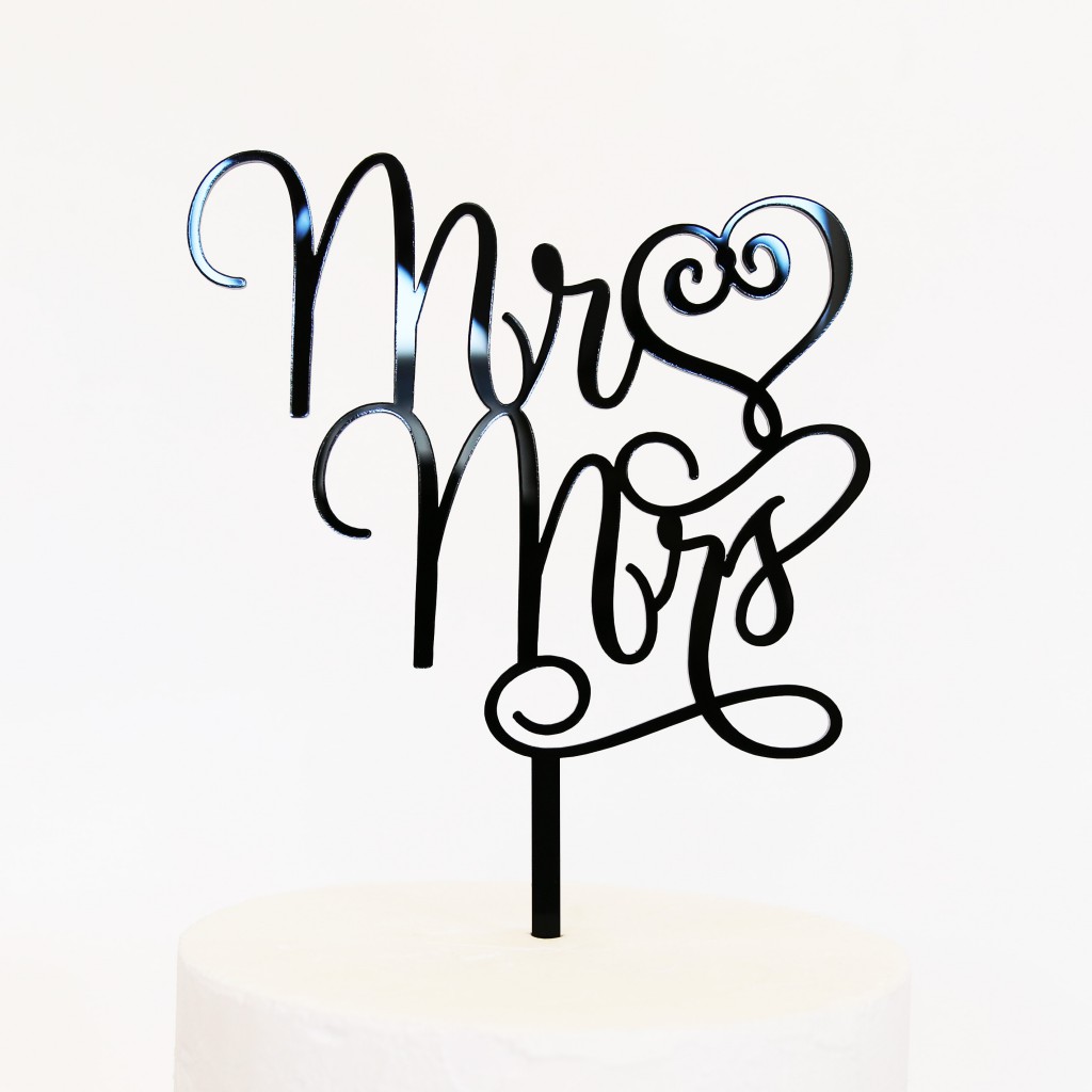 Magical Mr And Mrs Cake Topper SANDRA DILLON DESIGN