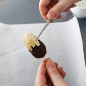 How to Make Chocolate Ganache Pine Cones