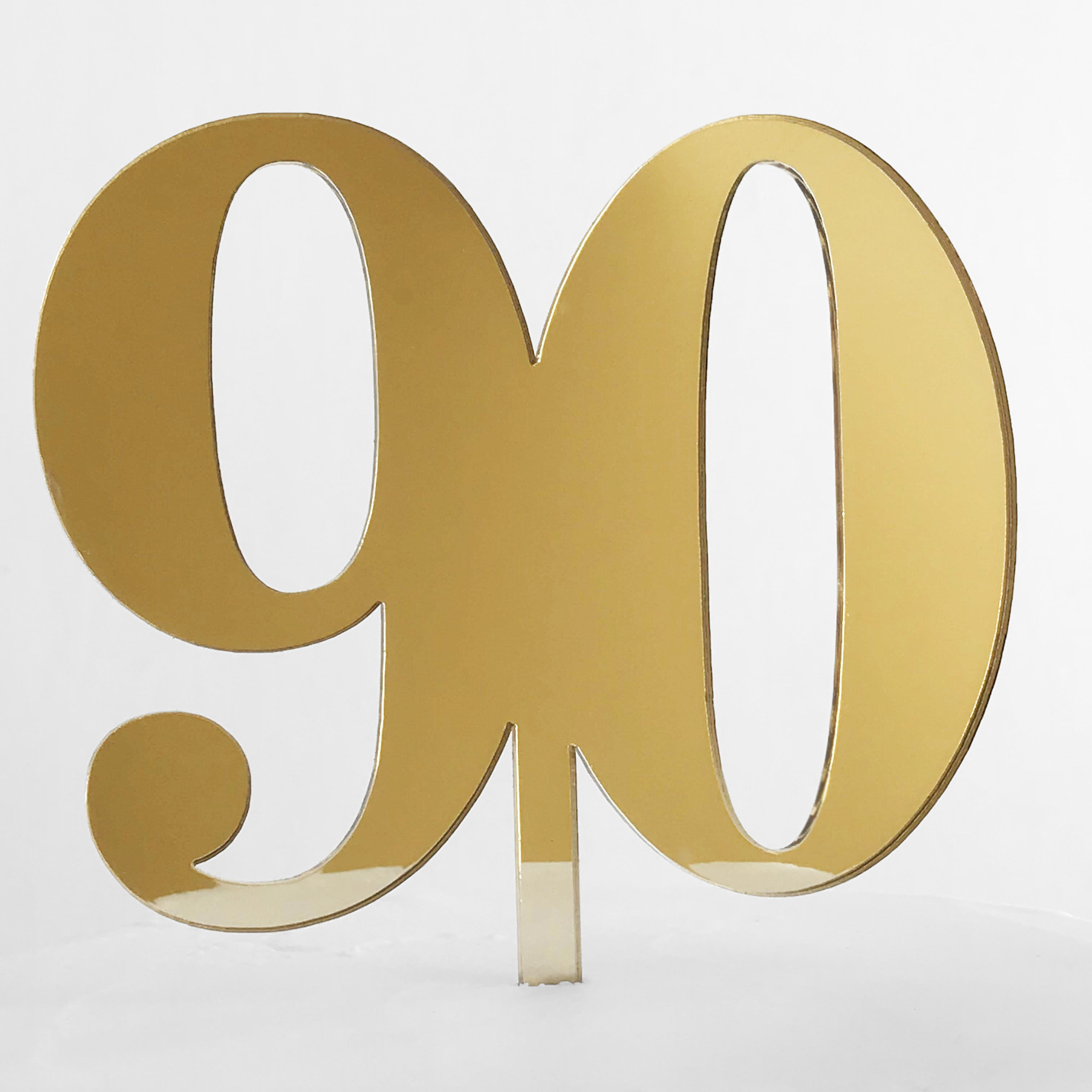 90 Never Looked So Good Cake Topper 90th Anniversary Ninety Birthday Party Decorations  Cake Picks Accessory Decoration Supplies - Cake Decorating Supplies -  AliExpress