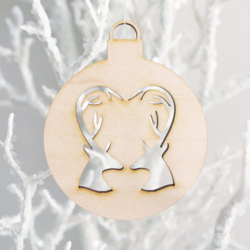 Oh Deer Christmas Ornament