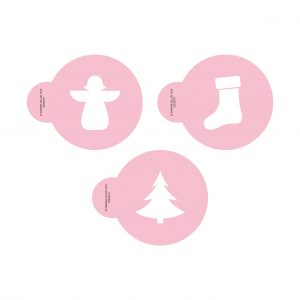 Christmas Icons Cookie Stencil Set
