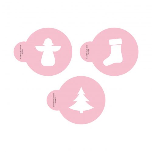 Christmas Icons Cookie Stencil Set
