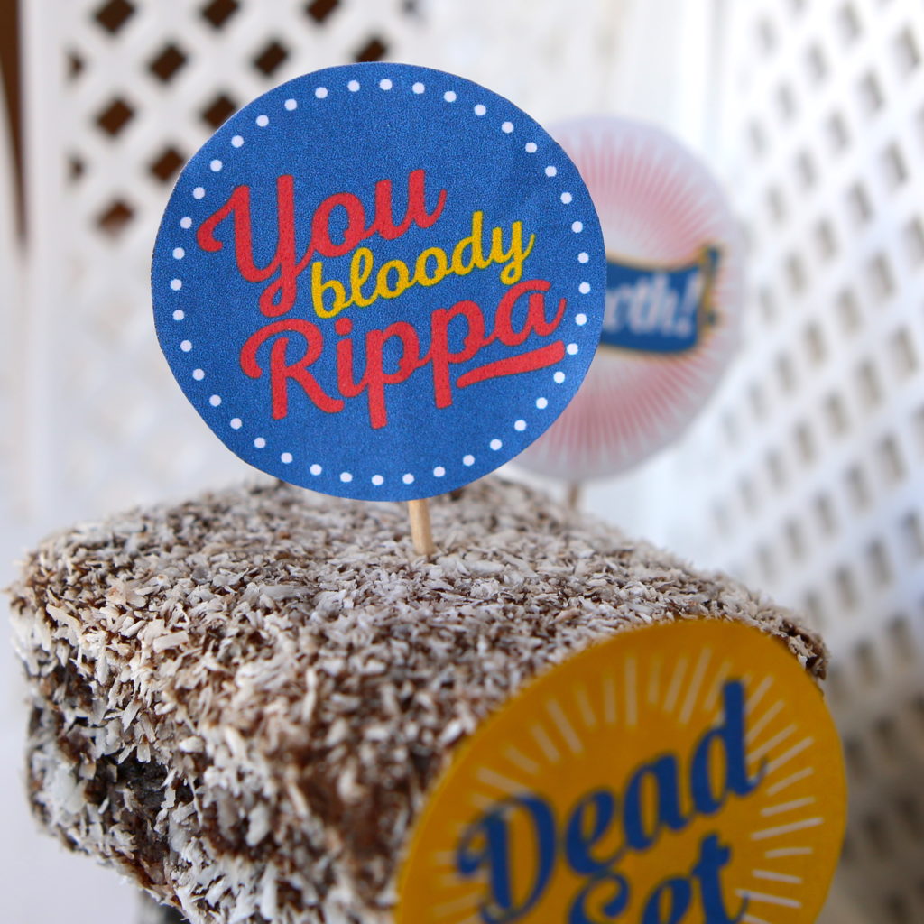 FREE Printable Lamington Toppers