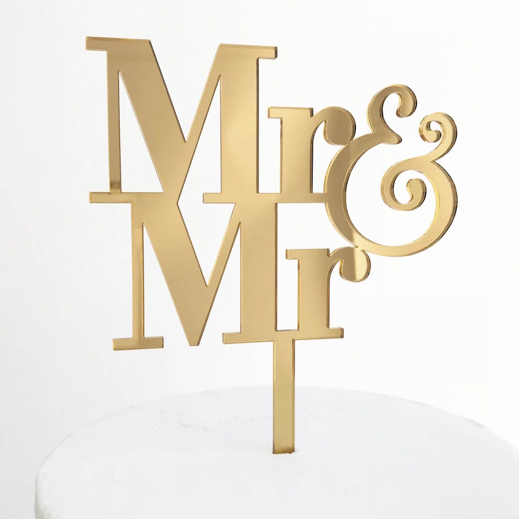 Mr And Mrs Cake Topper Sandra Dillon Design 