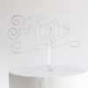 Amour Cake Topper