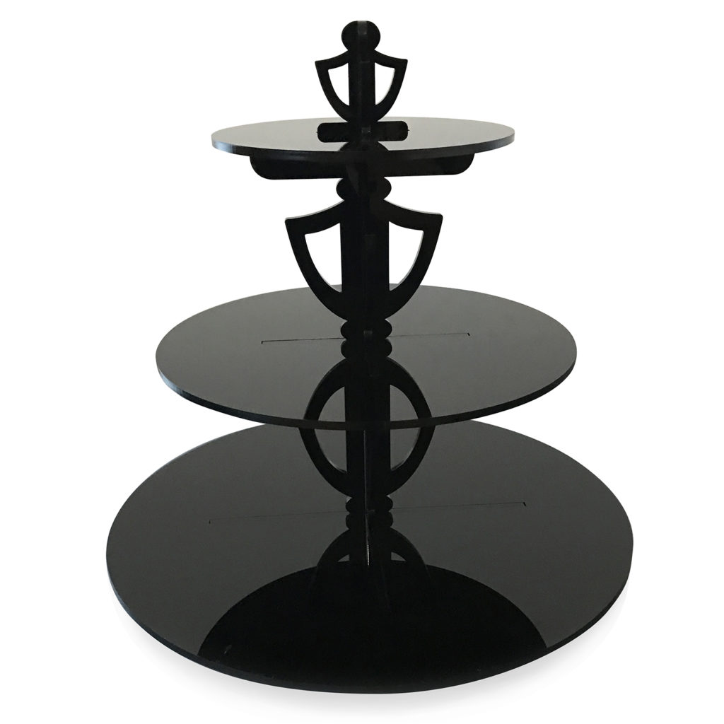 Classic 3 Tier Cupcake Tower SANDRA DILLON DESIGN