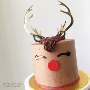 Reindeer Antler Cake Topper Set Cakes by Carli