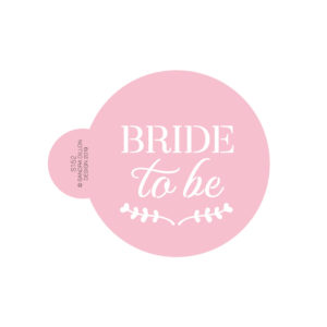 Bride to be Cookie Stencil