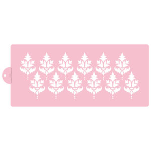 Double Classic Damask Cake Stencil