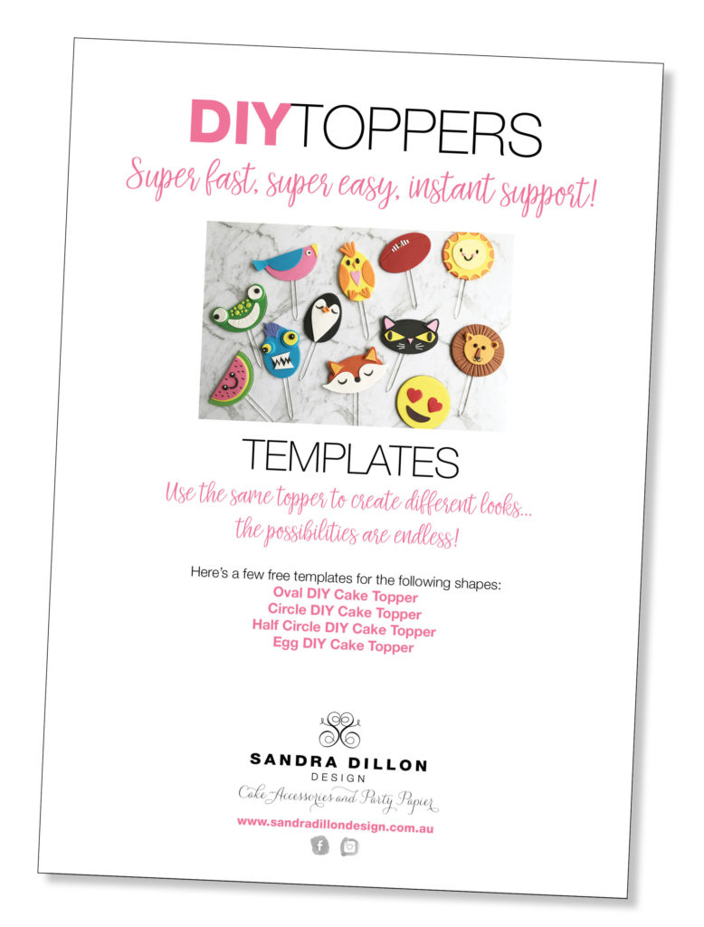 FREE Cake Topper Templates & Examples - Edit Online & Download