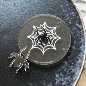 Spider Web Engraved Fondant Embosser