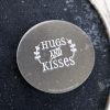 Hugs and Kisses Engraved Fondant Embosser